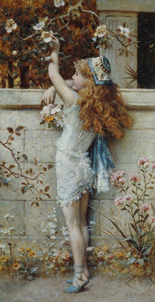 Gathering Flowers a William Stephen Coleman