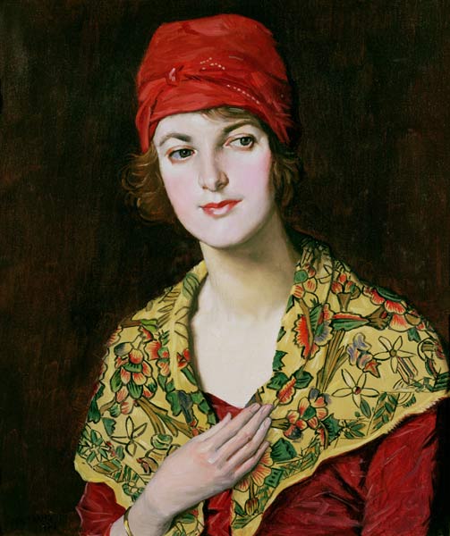 The Red Cap a William Strang
