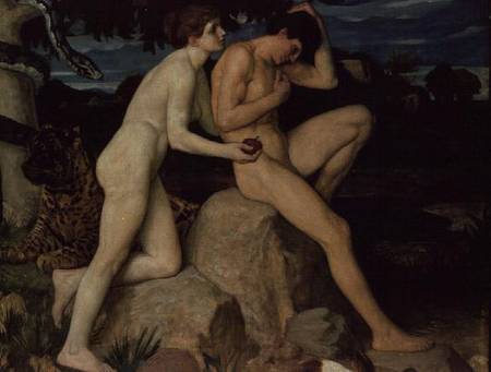 Adam and Eve a William Strang