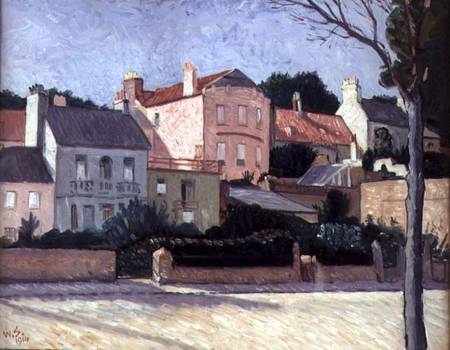 Houses in Hampstead a William Strang
