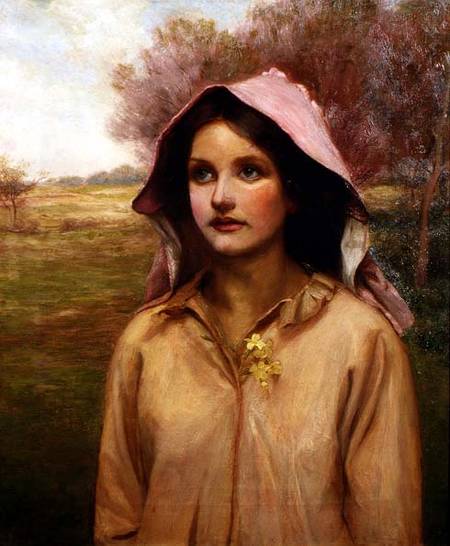 The Primrose Girl a William Ward Laing