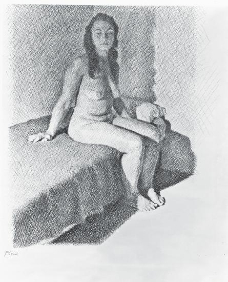 Seated Nude, c.1968-74