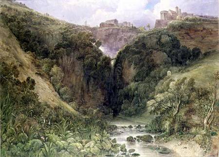 The Falls of Tivoli a William Wyld