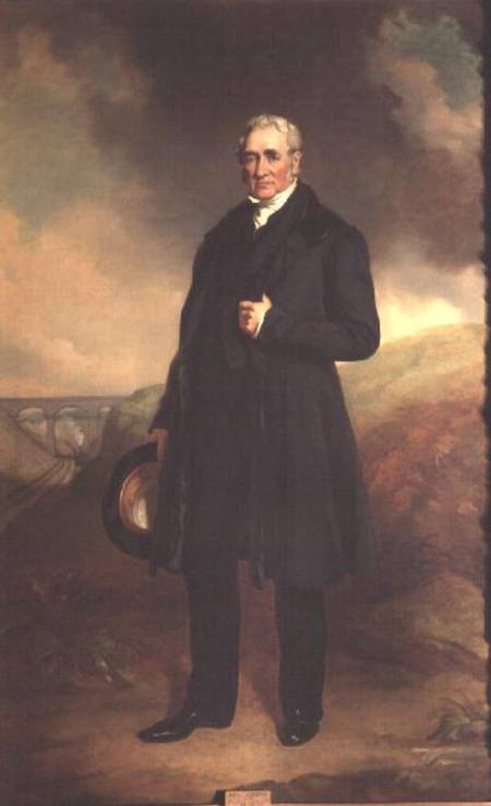 George Stephenson (1781-1848), Inventor of the Locomotive a Willy Lucas