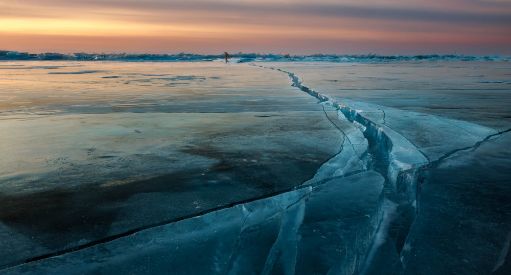 The crack in the ice a Wim Denijs