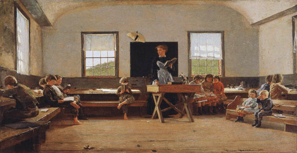The Country School a Winslow Homer