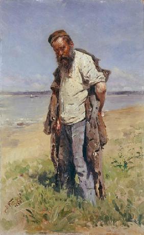 Man at a river