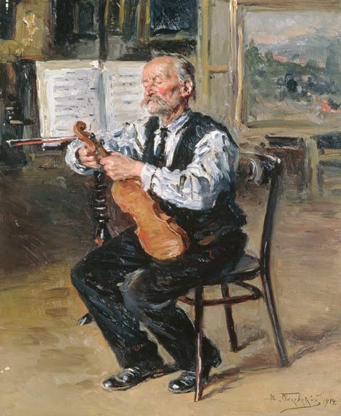 A Violin Maker a Wladimir Jegorowitsch Makowski
