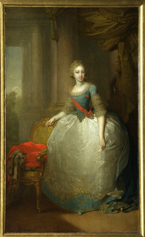 Grand Duchess Elena Pavlovna of Russia (1784-1803) a Wladimir Lukitsch Borowikowski