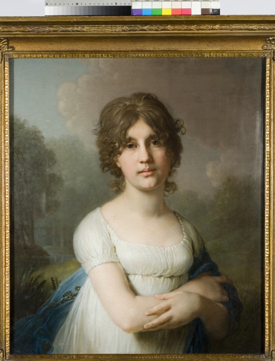 Portrait of Countess Yekaterina Gavriilovna Gagarina (1783-1861) a Wladimir Lukitsch Borowikowski