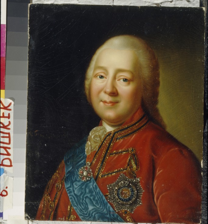 Portrait of General Count Nikita Ivanovich Panin (1718-1783) a Wladimir Lukitsch Borowikowski
