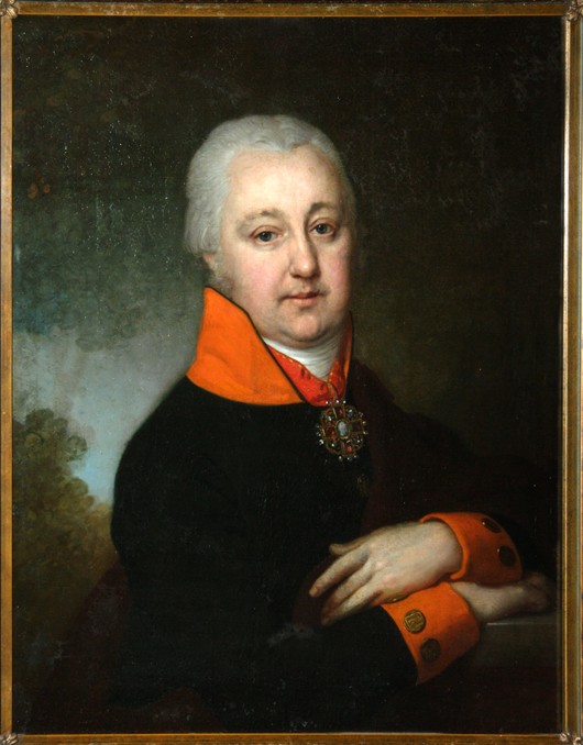 Portrait of Nikolai Mikhailovich Yakovlev a Wladimir Lukitsch Borowikowski