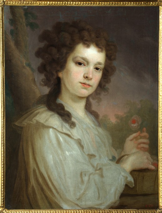 Portrait of Olga Kuzminichna Filippova (1772-1829) a Wladimir Lukitsch Borowikowski