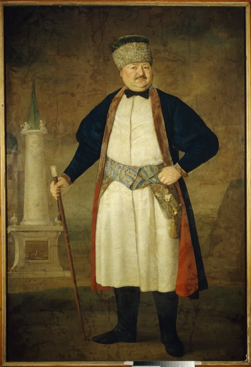Portrait of the Pavel Yakovlevich Rudenko a Wladimir Lukitsch Borowikowski
