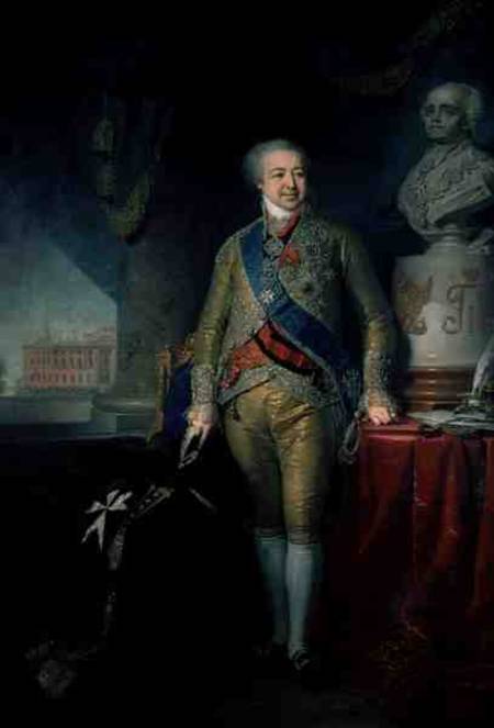 Portrait of Count Alexander Kurakin (1757-1825) a Wladimir Lukitsch Borowikowski