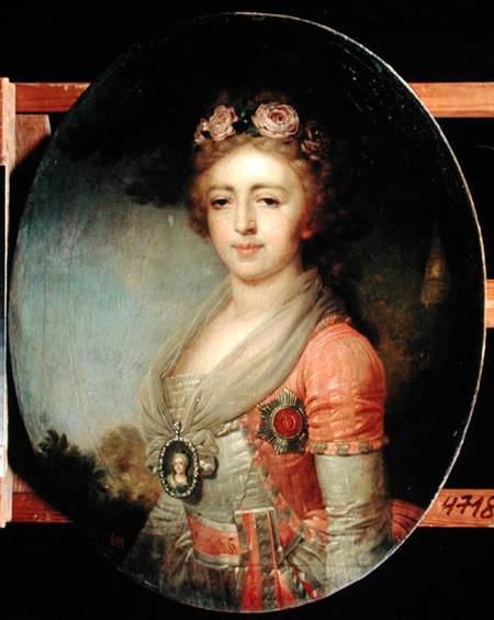 Portrait of Grand Duchess Alexandra a Wladimir Lukitsch Borowikowski
