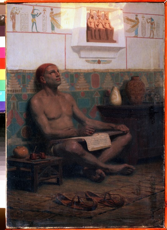 The Royal Scribe Rahotep a Wladyslaw Bakalowicz