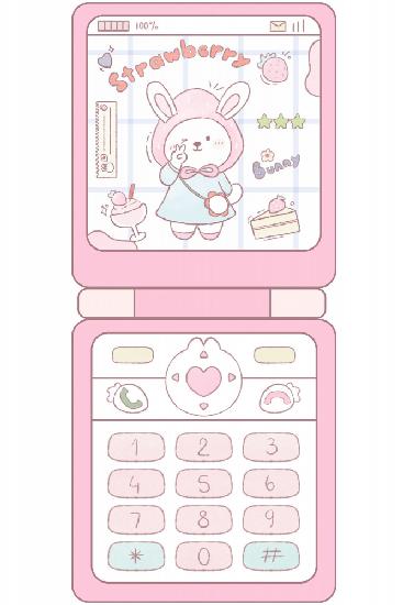 Pink Phone Y2k