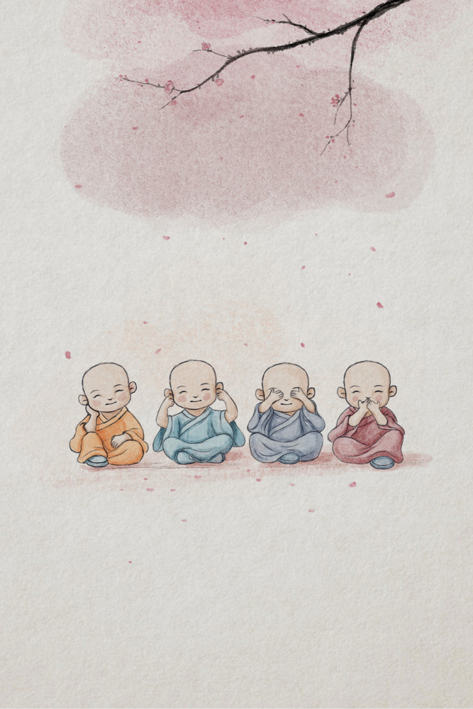 Cute Monks a Xuan Thai