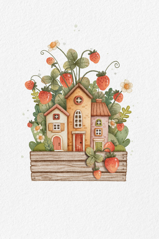 Sweet Strawberry House a Xuan Thai