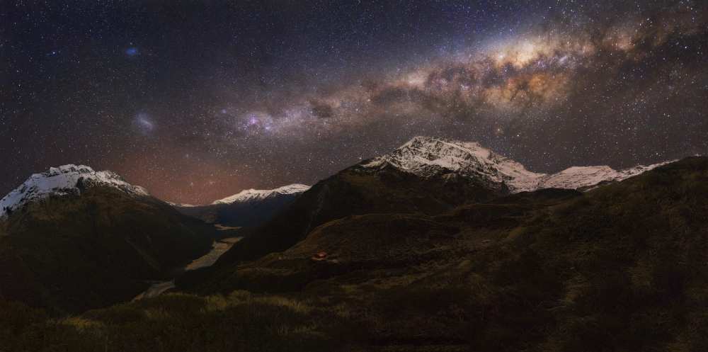 Mount Aspiring - Liverpool Hut a Yan Zhang