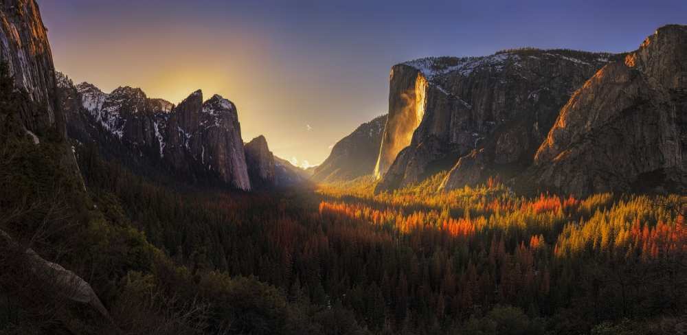 Yosemite Firefall a Yan Zhang