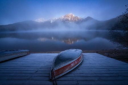 Pyramid Lake Blue Hour