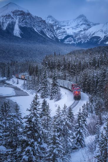 Train form Winter