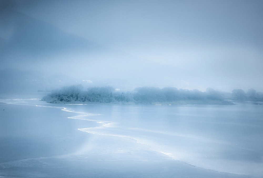 misty estuary a YoungIl Kim