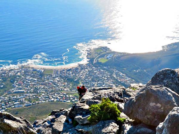 Abstieg vom Tafelberg a zamart