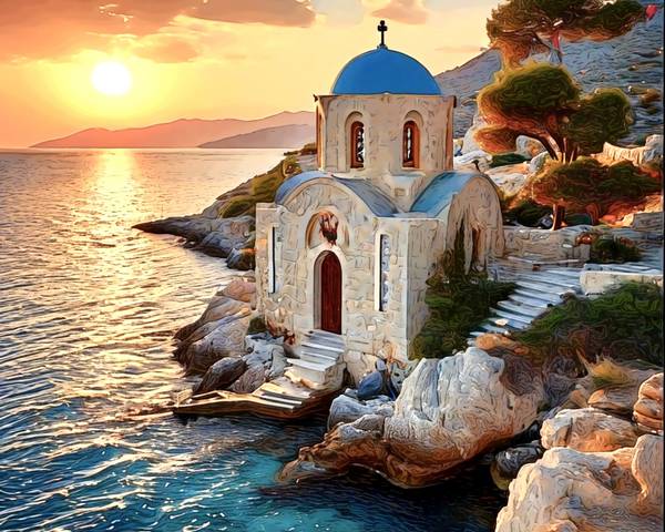 Griechische Inseln, Motiv 1 a zamart