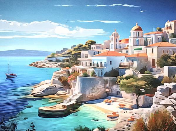 Griechische Inseln, Motiv 4 a zamart