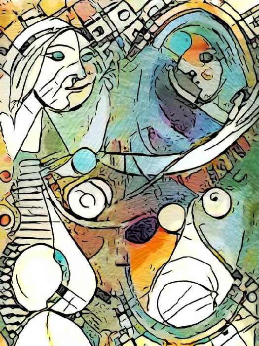 Hommage an Picasso (3) a zamart