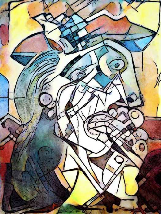 Hommage an Picasso (7) a zamart