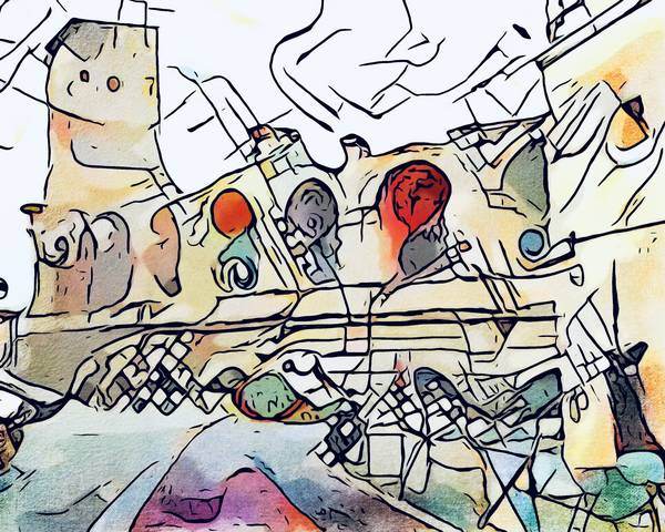 Kandinsky trifft Arles, Motiv 2 a zamart