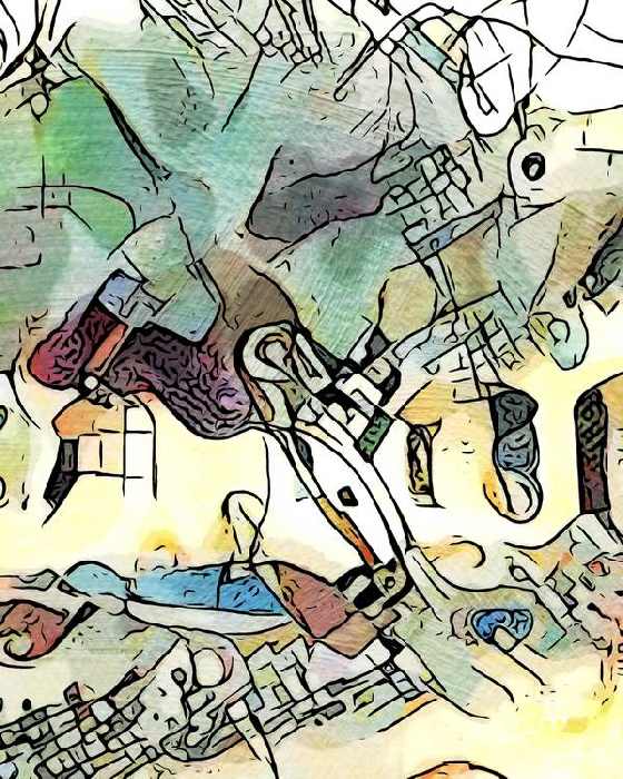Kandinsky trifft Arles, Motiv 5 a zamart