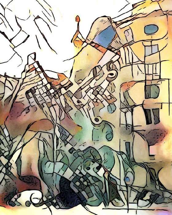 Kandinsky trifft Barcelona, Motiv 6 a zamart