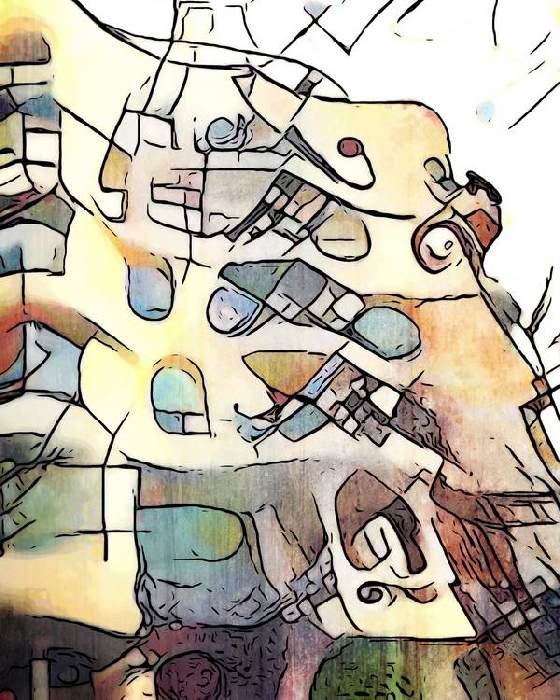 Kandinsky trifft Barcelona, Motiv 8 a zamart