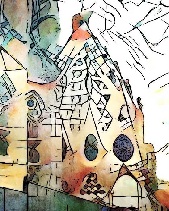 Kandinsky trifft Barcelona, Motiv 9 a zamart