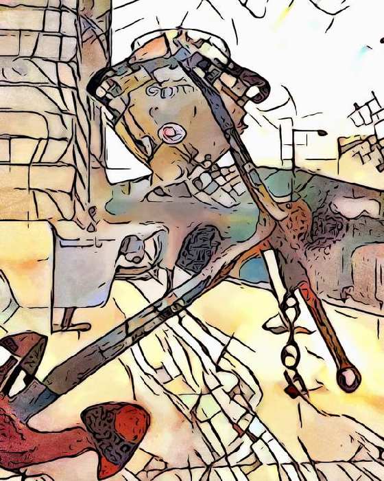 Kandinsky trifft Marseille, Motiv 5 a zamart