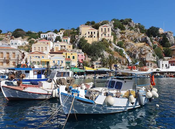 Symi, griechische Insel, Motiv 2 a zamart