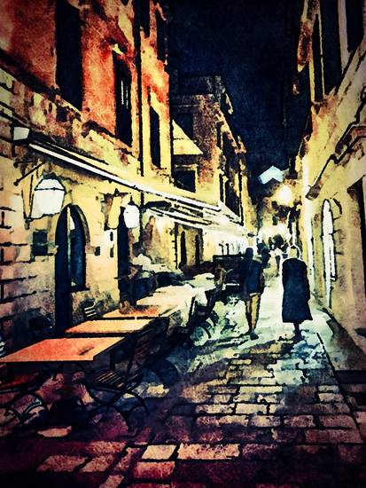 Dubrovnik bei Nacht #2