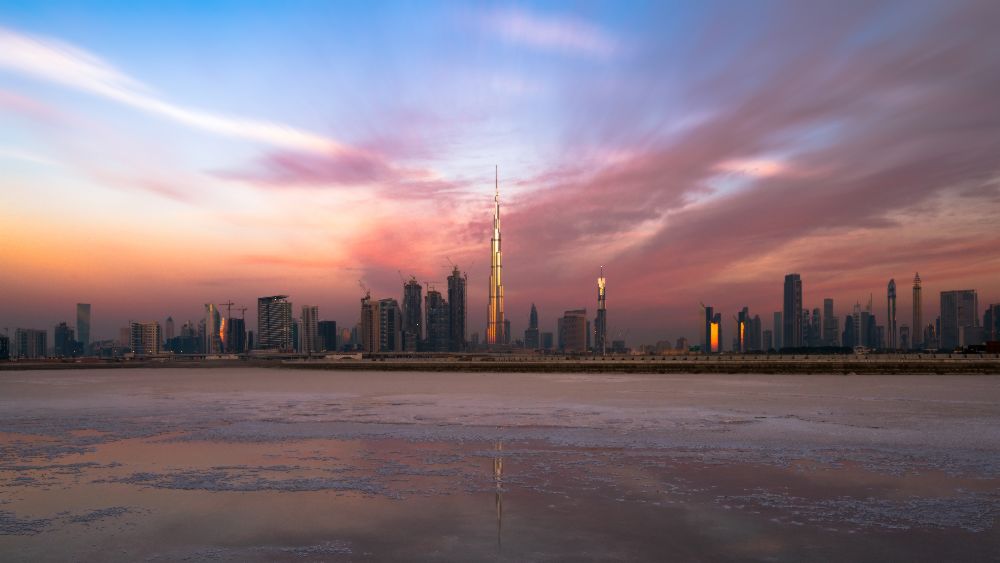 Dubai Skyline a zohaib anjum